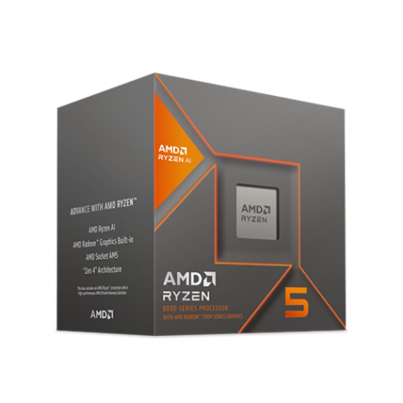 AMD Ryzen5 8600G AMD Ryzen5 8500G【6核/12緒】3.5G(↑5.0G)/45W/RDNA3 內顯【代理盒裝】:圖片 1