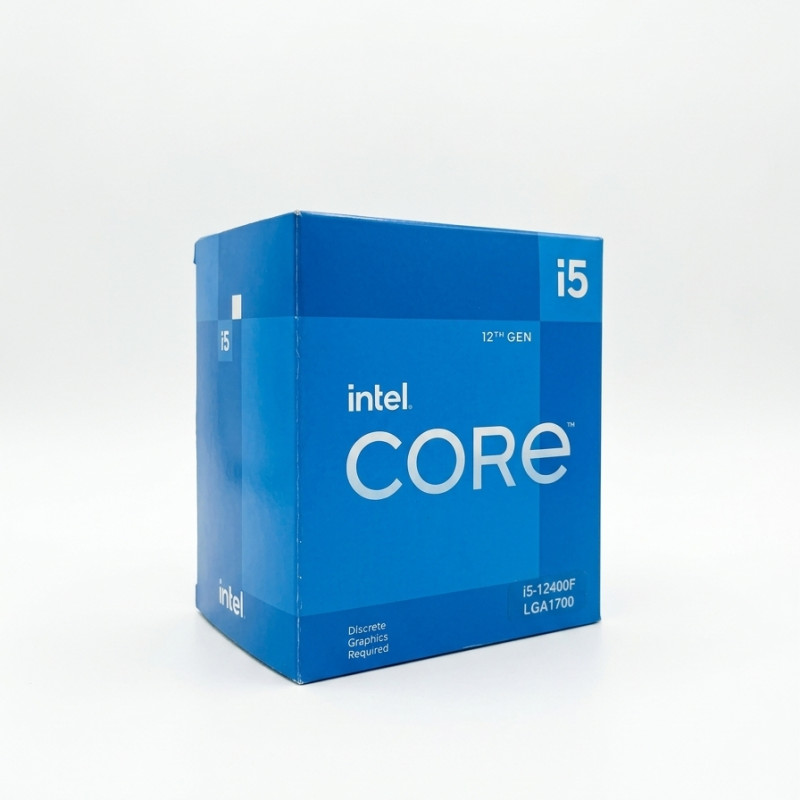 Intel Core I5-12400F 含風扇 Intel Core I5-12400F【6核/12緒】2.5G(↑4.4G)/18M/無內顯/65W【代理盒裝】:圖片 1