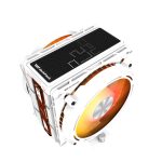 darkFlash E400 PLUS 白 (四銅管/ARGB/TDP 235W/LED數字顯示)