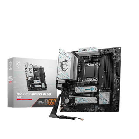 微星 B650M GAMING WIFI 微星 B650M GAMING WIFI(M-ATX/R2.5G+無線/2DIMM):圖片 1