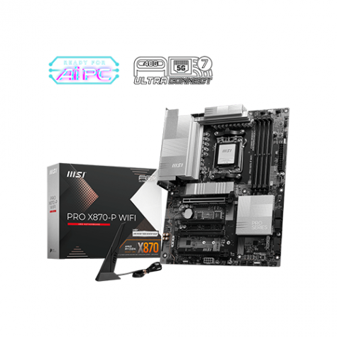 微星 PRO X870-P WIFI 微星 PRO X870-P WIFI(ATX/LAN 5G+Wi-Fi 7/註四年):圖片 1