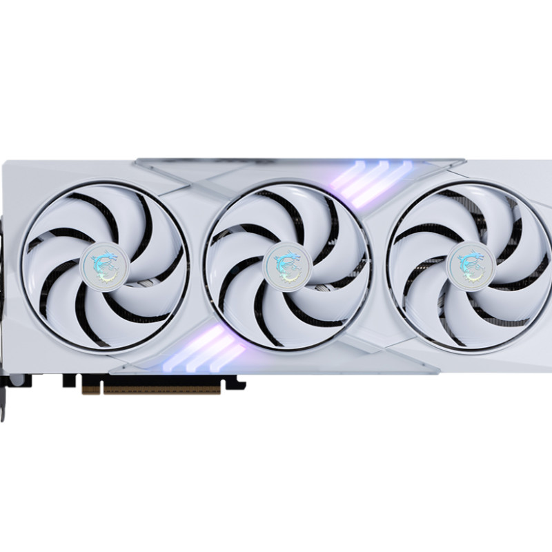 微星 RTX5080 16G GAMING TRIO OC WHITE 白色 微星 RTX5080 16G GAMING TRIO OC WHITE 白色(2715MHz/34cm/三風扇/註五年):圖片 1