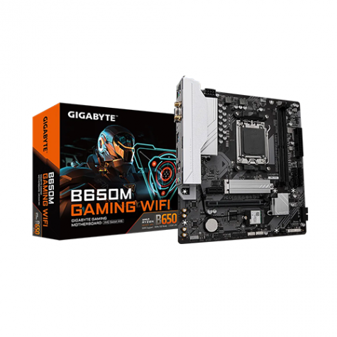 技嘉 B650M GAMING WIFI 技嘉 B650M GAMING WIFI(M-ATX/LAN 2.5G/註五年/2DIMM):圖片 1
