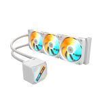 技嘉 GAMING 360 ICE(白) 飛鷹水冷/磁吸式可轉向上蓋/滑扣風扇/(註冊3+2年)