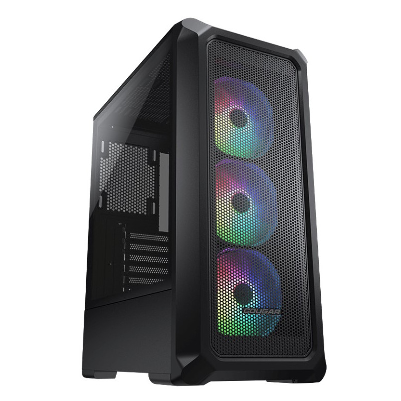 美洲獅 COUGAR Archon 2 Mesh RGB 黑 美洲獅 COUGAR Archon 2 Mesh RGB 黑 (ATX/內建風扇前3/顯卡31.5/U高17):圖片 1