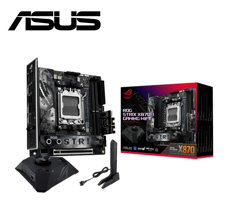 華碩 ROG STRIX X870-I GAMING WIFI 華碩 ROG STRIX X870-I GAMING WIFI(Mini-ITX/Intel 2.5G+Wi-Fi 7/註五年):圖片 1