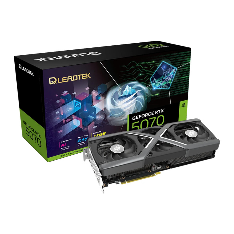 麗台 WinFast RTX5070 HURRICANE 12GB 麗台 WinFast RTX5070 HURRICANE 12GB (2510MHz/三風扇/三年保):圖片 1