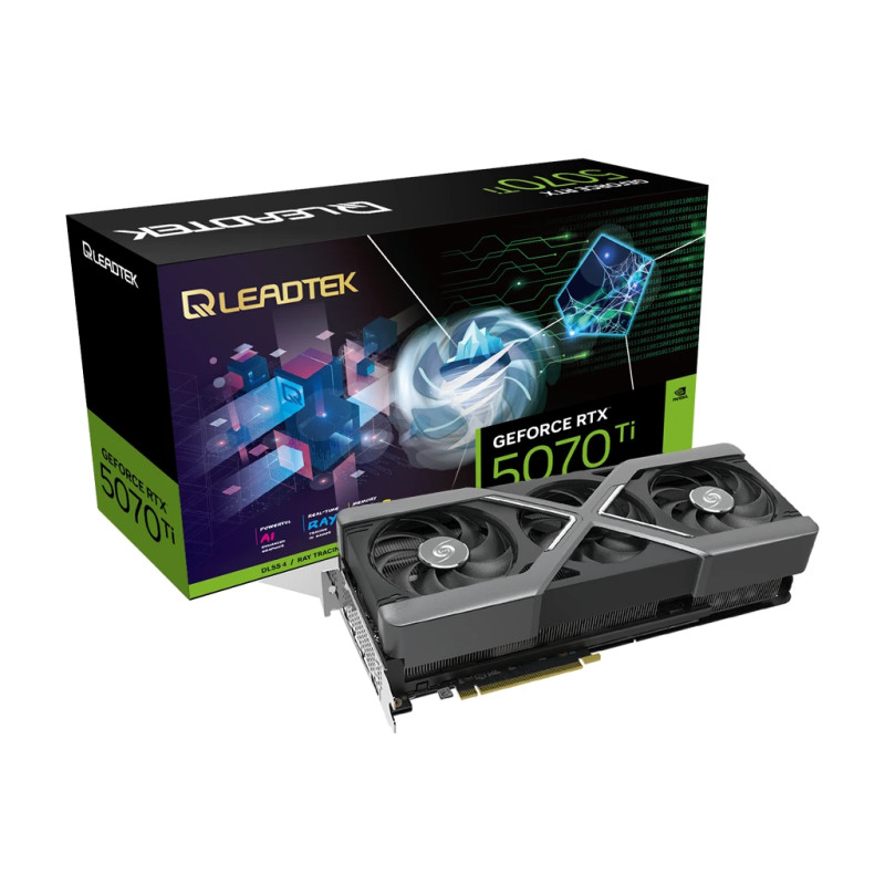 麗台 WinFast RTX5070TI HURRICANE 16GB 麗台 WinFast RTX5070TI HURRICANE 16GB (2450MHz/三風扇/三年保):圖片 1