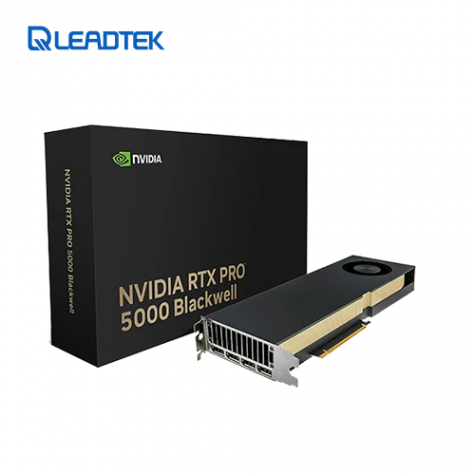 麗臺 NVIDIA RTX PRO 5000 Blackwell 48GB GDDR7 工作站繪圖卡 麗臺 NVIDIA RTX PRO 5000 Blackwell 48GB GDDR7 工作站繪圖卡:圖片 1