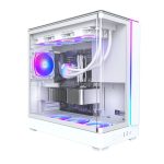 君主 MONTECH KING 45 PRO 白 全景玻璃透側機殼 (ATX/Type-C/內建風扇下3後1/曲面玻璃透側/ARGB燈條/顯卡435mm/塔扇187mm)