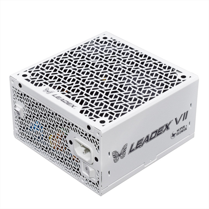 振華 LEADEX VII PRO 850W 白色 振華 LEADEX VII PRO 850W 白色 雙8/白金/全模/ATX3.1(PCIe 5.1)/全日系/10年保(SF-850F14XP白):圖片 1