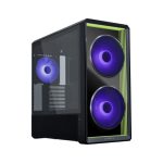 聯力 LANCOOL 217 INF 黑 顯卡長38/U高18/玻璃開孔面板+透側/支援背插/E-ATX