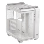華碩 TUF Gaming GT502 Horizon 無界版 白色 卡長40/CPU高16.3/分艙設計/全景玻璃透側/ATX
