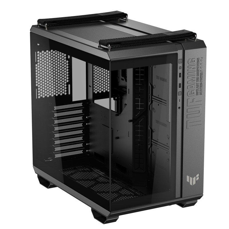 華碩 TUF Gaming GT502 Horizon 無界版 黑色 華碩 TUF Gaming GT502 Horizon 無界版 黑色 卡長40/CPU高16.3/分艙設計/全景玻璃透側/ATX:圖片 1